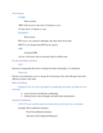 Psychopathology Week 4 notes