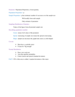 Introductory to applied to statistics notes