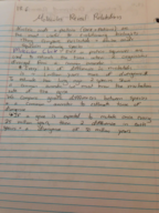 Bensen Bisc 104 Week 4 Notes