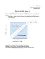 Sociology Week 3 Class Notes