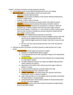 biology 101 - Large biological molecules