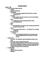 Life Science 15, Week 1 Notes