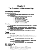 Chapter 3: The Changing Landscape