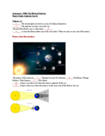 STUDY GUIDE FOR TEST 1