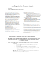 Week 1 Day 2 - Integration into Document Analysis