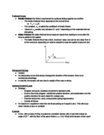 Applications of Newton's Laws