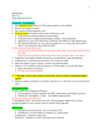 BIO 110: Notes