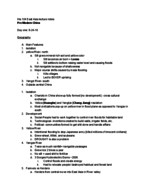 History of East Asia (History 104) Week 1-3 Notes