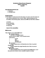 Study Guide for Exam 1 