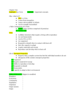 BIOL, Chapter 1 notes