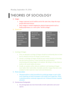 Theories of Sociology