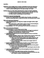 Exam 1 Study Guides