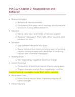 PSY-102 Week Two Notes