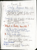 MBI 131 Study Guide