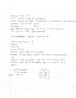 Patho Class Notes Week 2&3