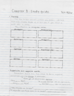 Chapter 8 Study Guide