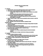 Chem Chapter 5 Notes