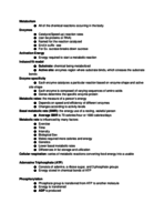 Biology Week 4 Notes