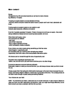 Econ 201, Lecture 2