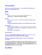 Astronomy notes week 4