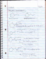 Organic Chemistry Week 4 Class Notes