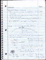 Physics Week 4 Class Notes