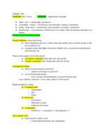 BIOL 1543, Chapter 35 class notes