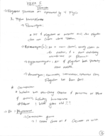 Parasitology week 5 notes
