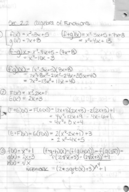 2.2 Algebra of Functions