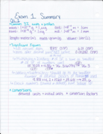 CHM 141 Study Guide for Exam 1