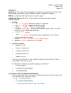 Chapter 1 Notes 