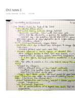 ENVS100 ch1 reading notes