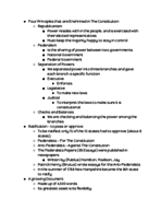 Government week 3 notes