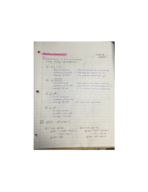 MATH 117, Week 5 Notes