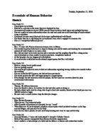 HWC 308 Chapter 3 Notes