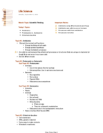 Biology 10 Weeks 3 & 4 Notes