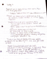 History week 5 notes