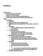 REL 1020 Buddhism