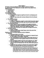 Week 2-4 lecture and book notes