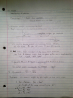 Math 112, 6.1 Notes (9/23)