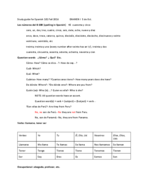 Study Guide for Exam 1
