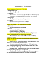 Integument review page