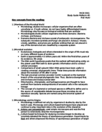 Microbiology 3301 Midterm #1 Study Guide