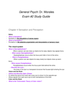 Study Guide for Chapter 4 upcoming exam