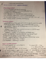 Week 4: Large lecture and Recitation session notes