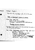 Psych 1001 Chapter 1-1 Notes