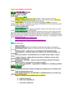BLAW Notes for Test 1