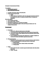 Introduction into Government Notes