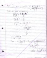 Calculus 1 week 5 notes