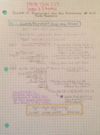 MATH 1314 Section 3.3 Notes